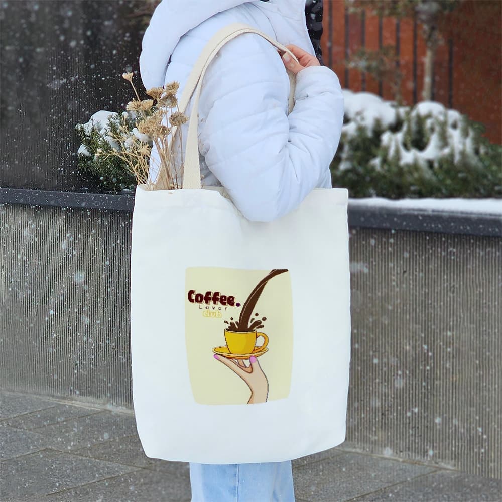 توت بگ پارچه ای قهوه (Coffee) — تصویر ۱۱