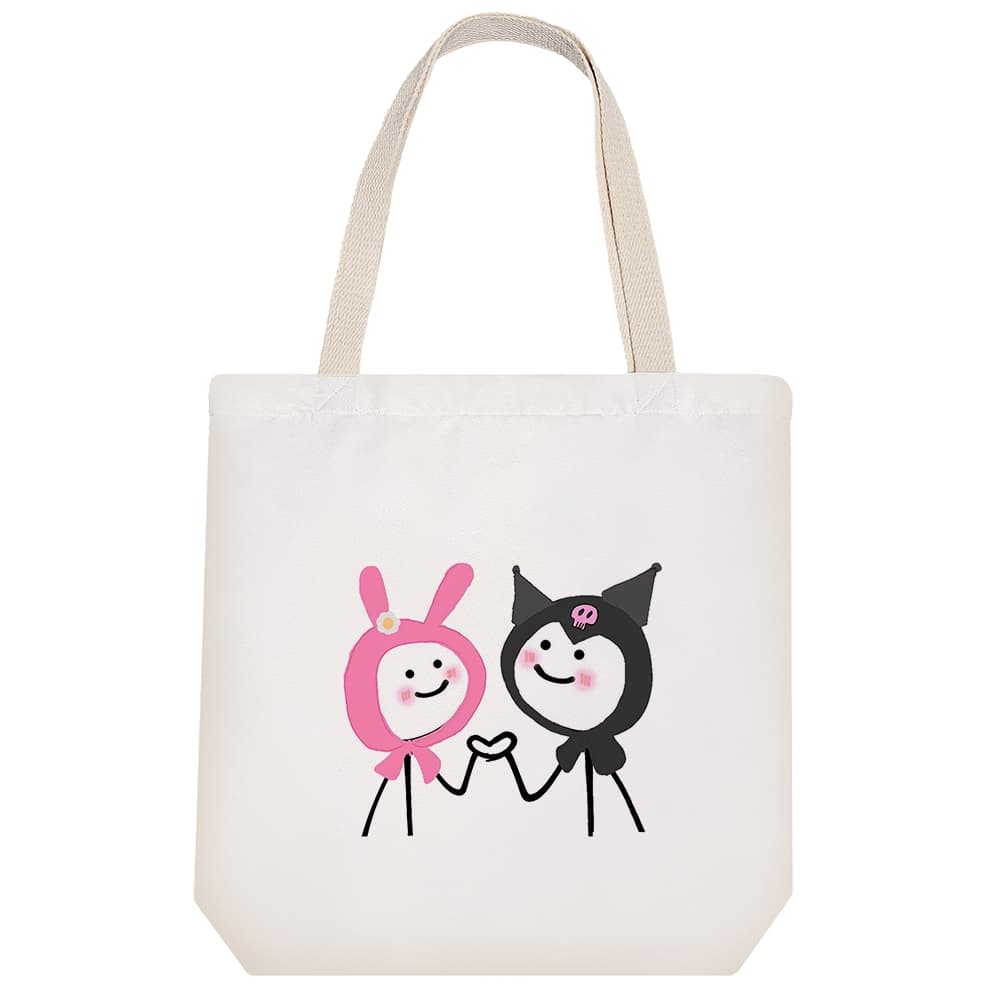 توت بگ پارچه ای کرومی و ملودی (Kuromi And Melody)