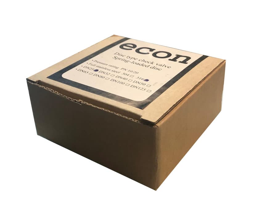 شیر یکطرفه بین فلنجی 1 اینچ طرح اکون econ — تصویر ۳