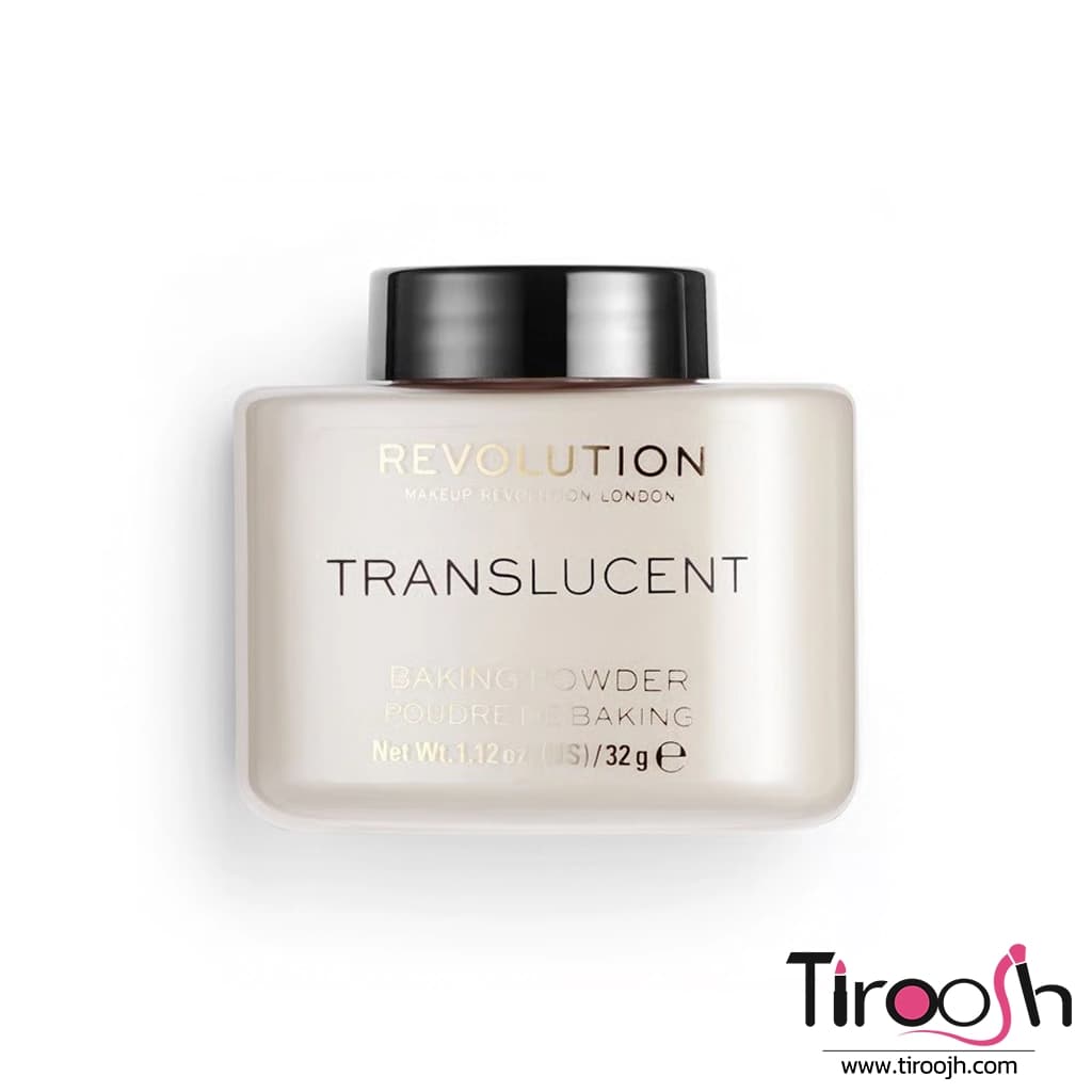پودر فیکس رولوشن رنگ سفید Translucent (بیرنگ) — تصویر ۵