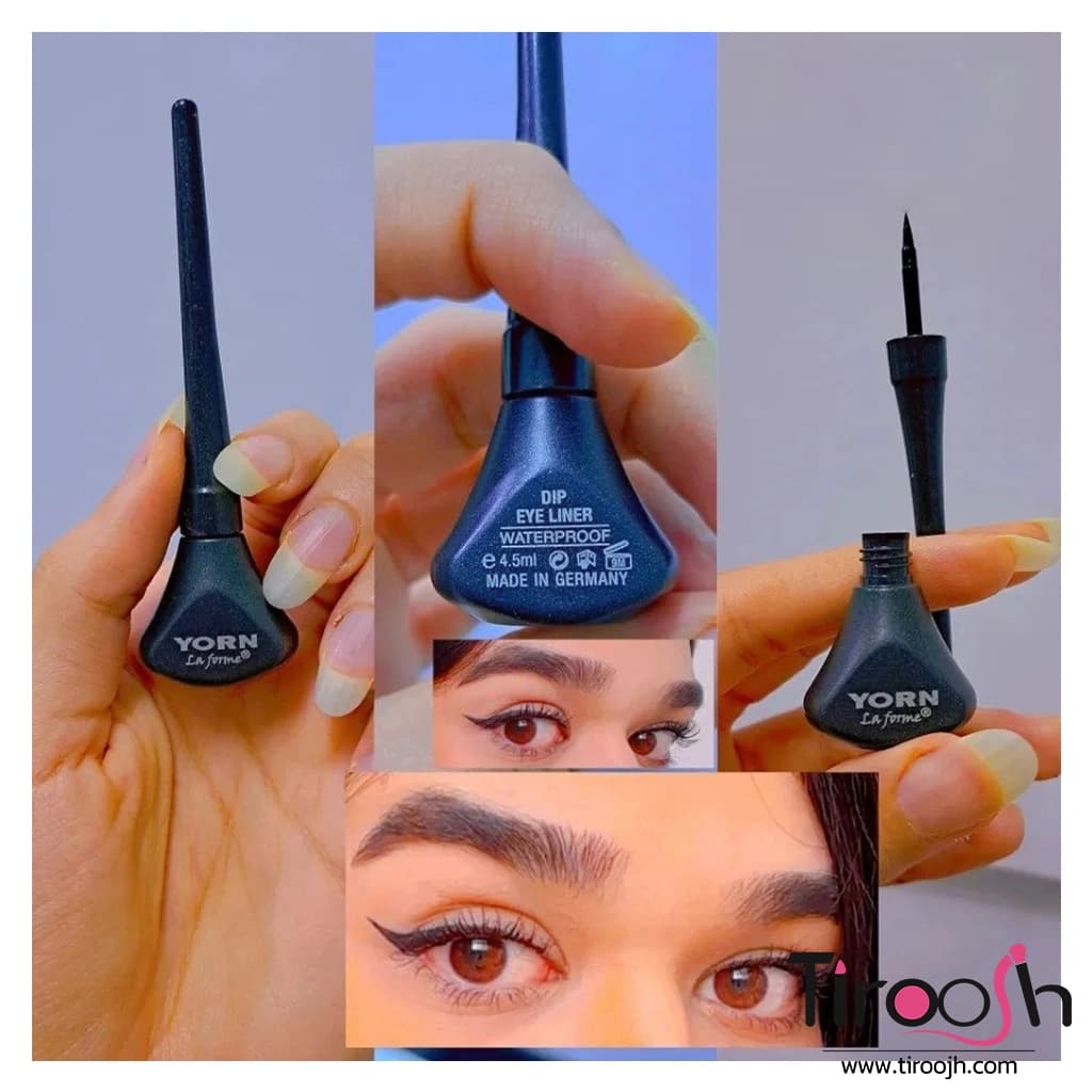 خط چشم ضد آب یورن مدل Dip Eyeliner — تصویر ۲
