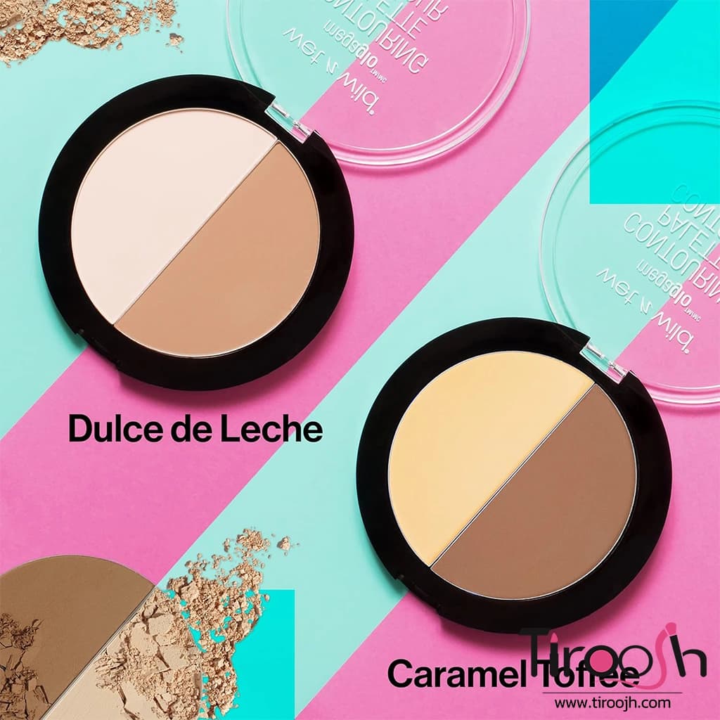 پالت کانتور وت اند وایلد مدل مگا گلو رنگ de leche — تصویر ۶