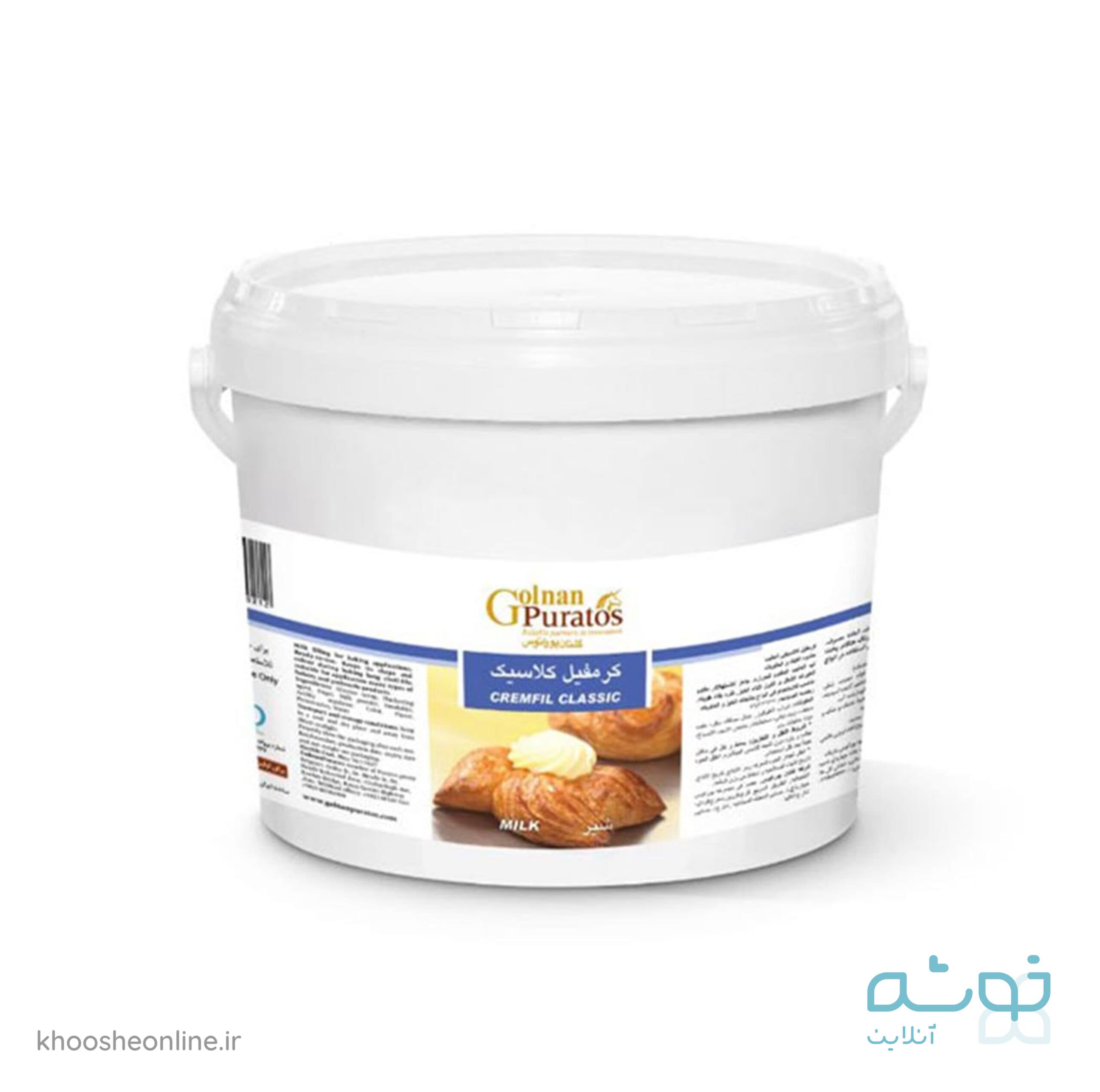کرمفیل شیر کلاسیک گلنان پوراتوس – سطل 6 کیلویی