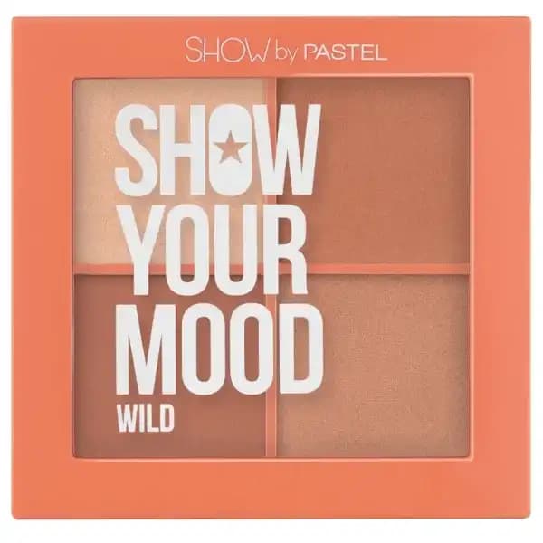 پالت رژ گونه 4 رنگ پاستل Show Your Mood