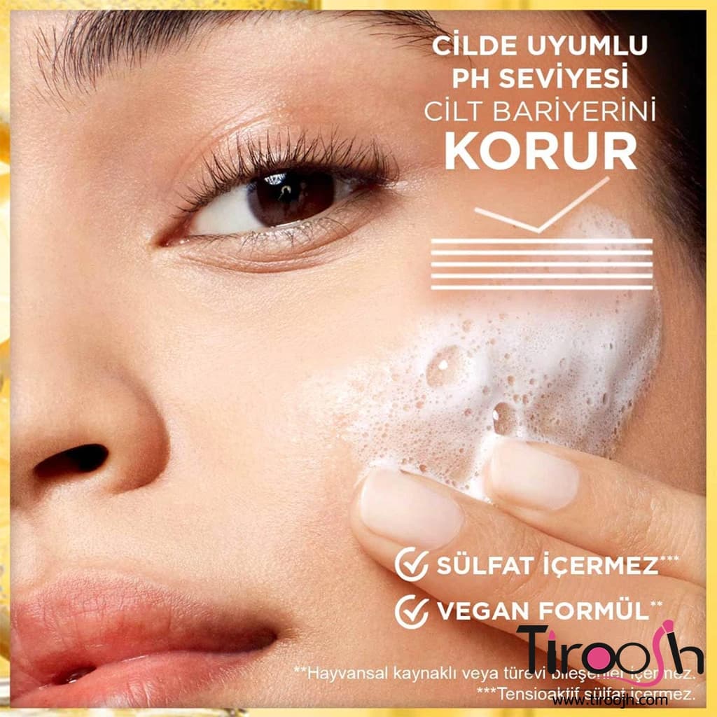 ژل شستشوی هیالورونیک اسید گارنیر حاوی عصاره آلورا — تصویر ۵
