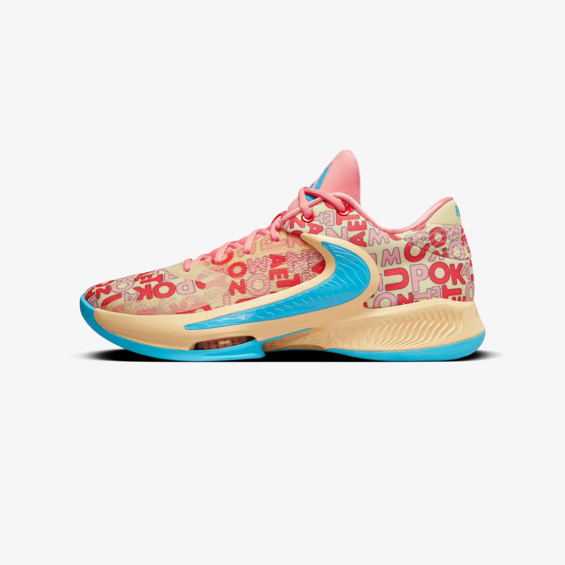 کفش بسکتبال Nike مدل Zoom Freak 4 – FB9503-200 — تصویر ۲
