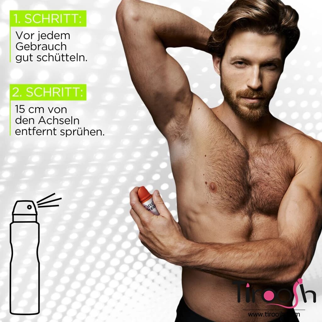 اسپری لورال ضد تعریق 48 ساعته مدل Shirt Protect — تصویر ۷