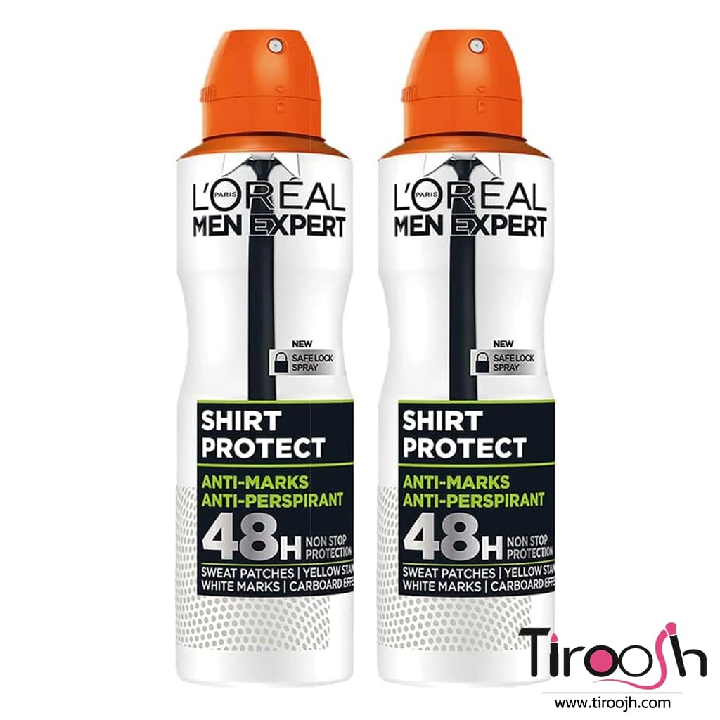 اسپری لورال ضد تعریق 48 ساعته مدل Shirt Protect — تصویر ۵