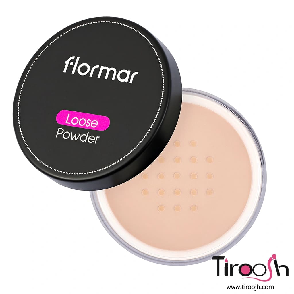 پودر فیکس فلورمار loose powder رنگی و بیرنگ — تصویر ۴