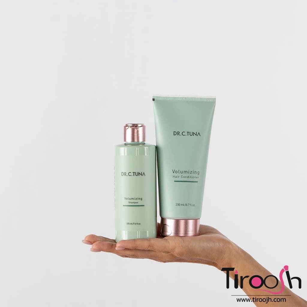 شامپو فارماسی مدل Volumizing حجم دهنده مو — تصویر ۵