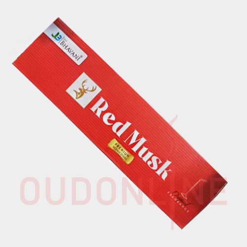 عود خوشبو کننده شاخه ای بهاوانی Bhavani مدل رد مشک ( مشک قرمز) Red musk