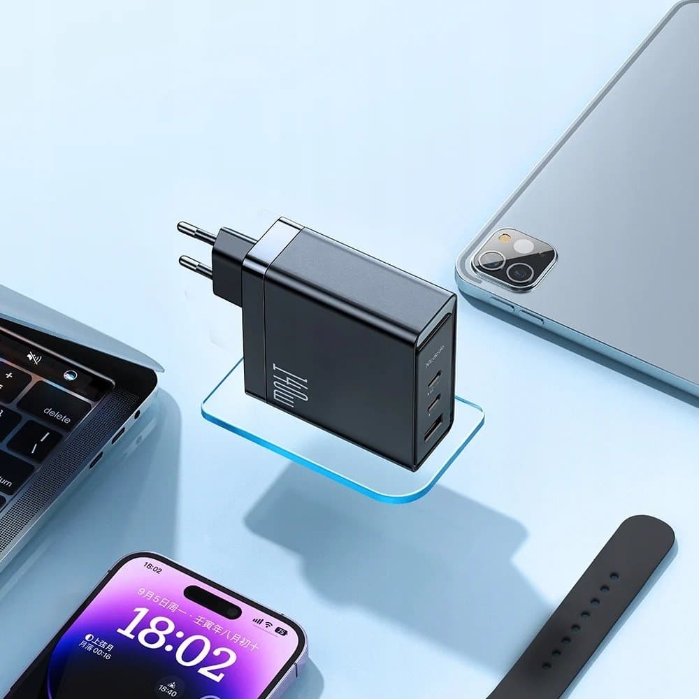 شارژر دیواری برند مک دودو 140 وات مدل CH-2913 به همراه کابل USB-C — تصویر ۷