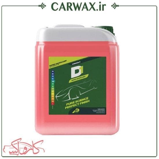 جرم گیر و موتور شوی قطعات صنعتی گالنی 20 لیتری پوریس Puris D1 Super Degreaser