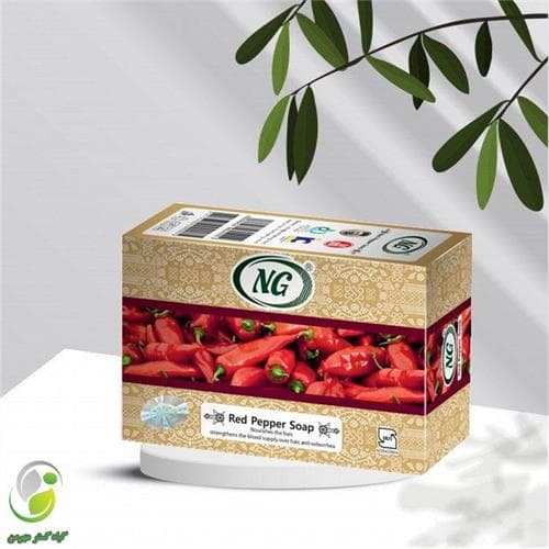صابون فلفل قرمز 100 گرمی ان جی(کد05)