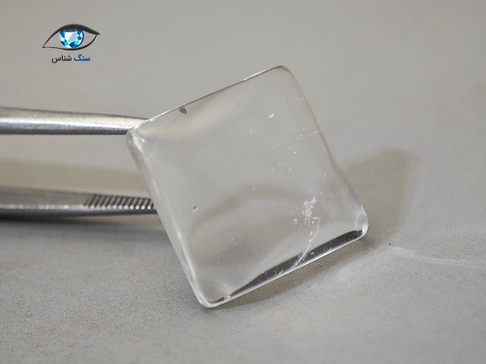 نگین کوارتز طبیعی درشت 5.8 گرم