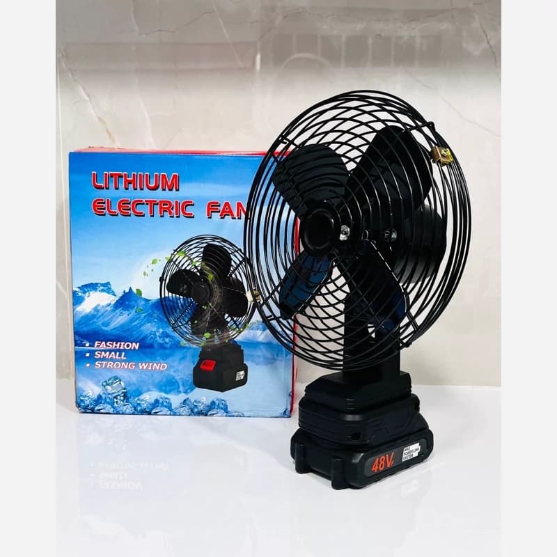 پنکه شارژی Lithium Fan مدل 48 ولت