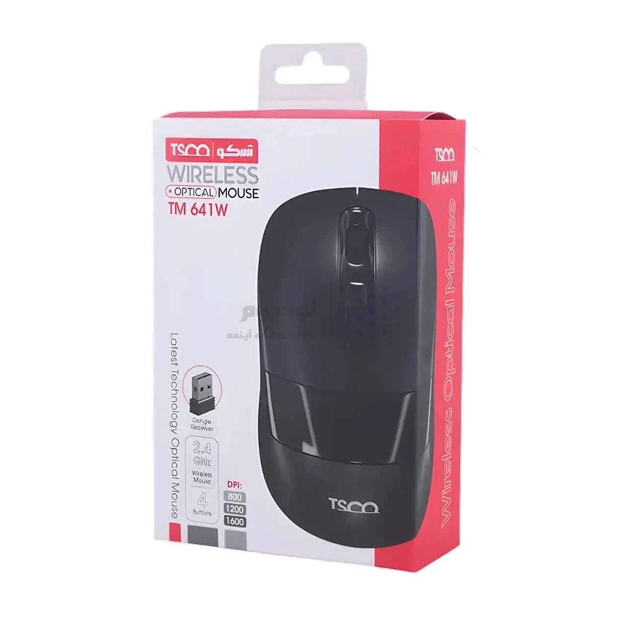 موس بیسیم تسکو TSCO TM-641w — تصویر ۸