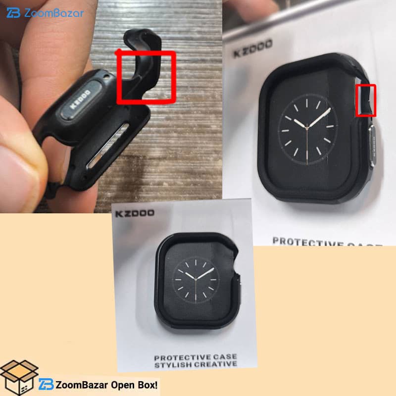 قاب کی زد دوو مدل DEFENDER مناسب برای اپل واچ 42 میلی متری – Open Box (شکستگی جزئی) — تصویر ۲