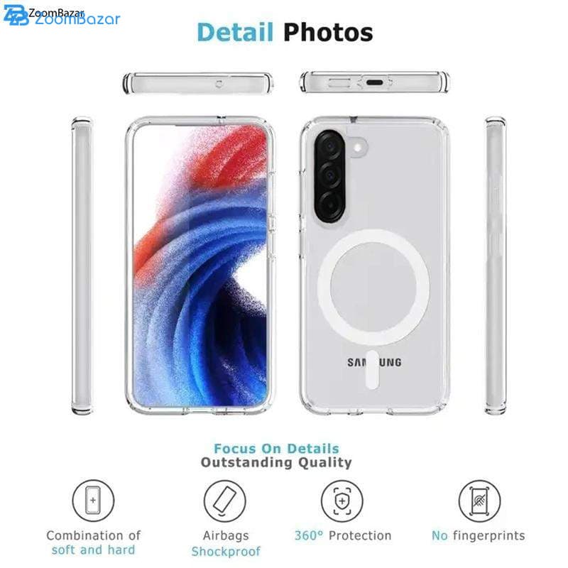 قاب اپیکوی Galaxy A56/A36 مدل AntiShock-MagSafe مناسب برای گوشی موبایل سامسونگ مدل openbox (کمی خط و خش دارد) — تصویر ۵