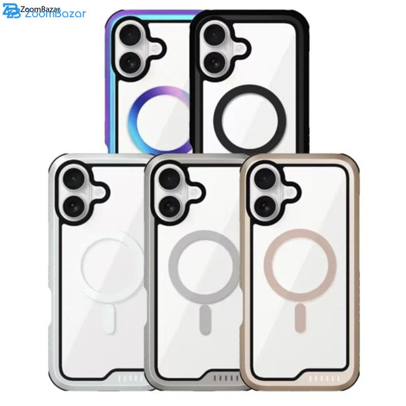 کاورiPhone 16 Pro Max مدل Mag Ares Sport کی -زد دوو open box(رنگ رفتگی دور قاب و رد چسب معلومه) — تصویر ۷