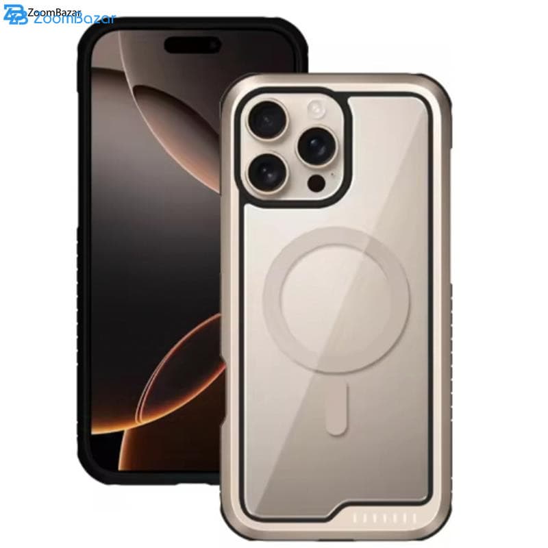 کاورiPhone 16 Pro Max مدل Mag Ares Sport کی -زد دوو open box(رنگ رفتگی دور قاب و رد چسب معلومه) — تصویر ۵