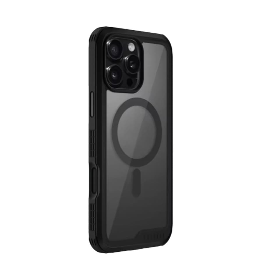کاورiPhone 16 Pro Max مدل Mag Ares Sport کی -زد دوو open box(رنگ رفتگی دور قاب و رد چسب معلومه)