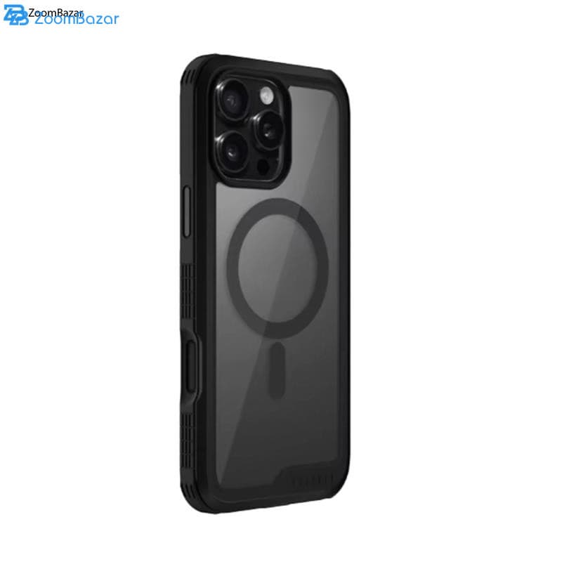 کاورiPhone 16 Pro Max مدل Mag Ares Sport کی -زد دوو open box(رنگ رفتگی دور قاب و رد چسب معلومه) — تصویر ۲