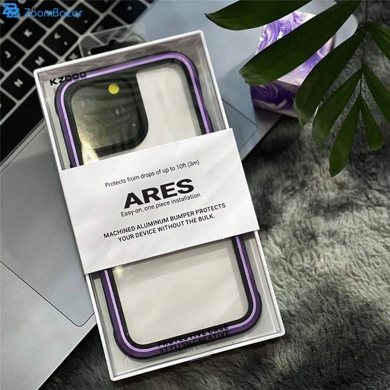 کاور iPhone 13 pro کی-دوو مدل Ares کی-دوو open box (پشت و دور قاب خط و خش دارد ) — تصویر ۲