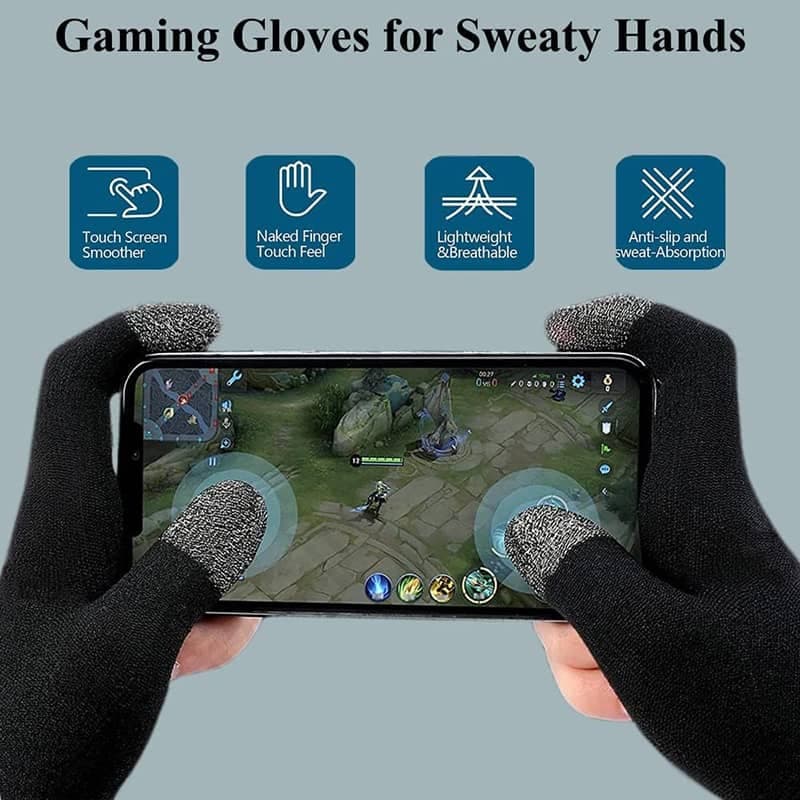 دستکش دو انگشت مخصوص تاچ PUBG Gloves — تصویر ۶