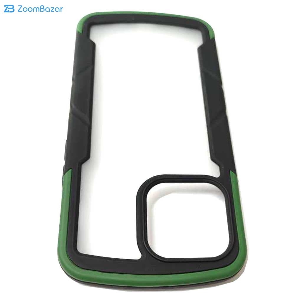 کاور iPhone 13 Pro مدل Green Frame مشکی – Open Box — تصویر ۵