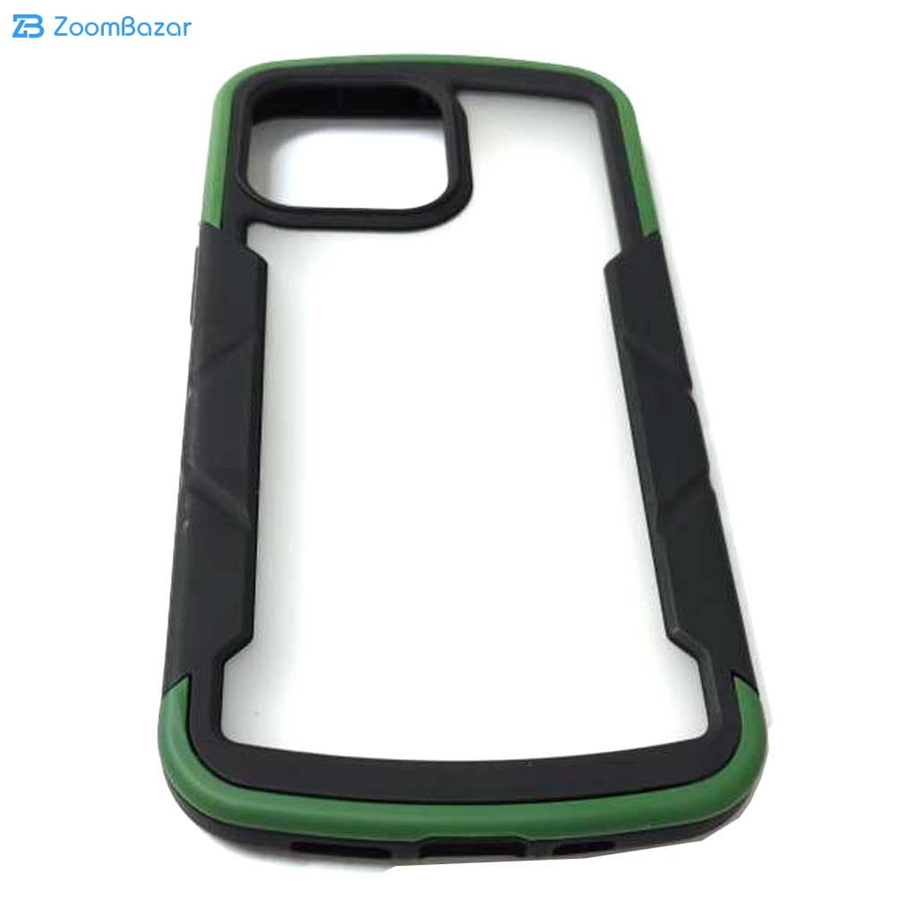 کاور iPhone 13 Pro مدل Green Frame مشکی – Open Box — تصویر ۴