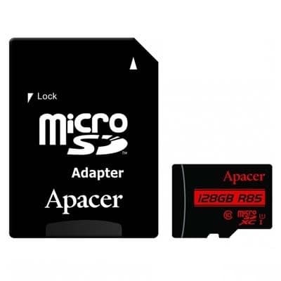 کارت حافظه 128 گیگابایت اپیسر سرعت 85MBps به همراه آداپتور