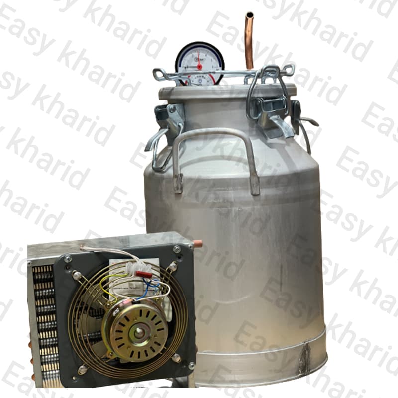 دستگاه تقطیر 25 لیتری با کندانسور برقی کد k25 — تصویر ۲