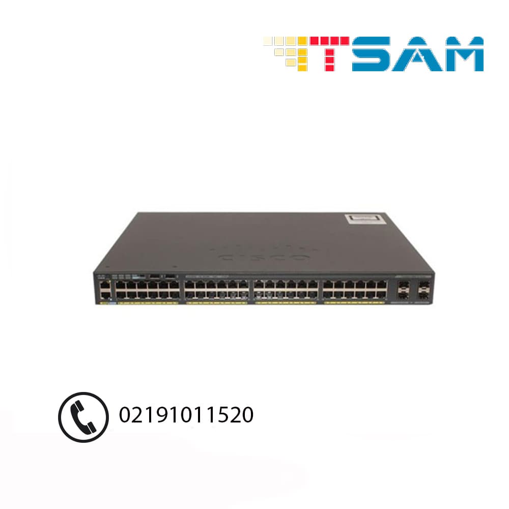 سوئیچ 48 پورت سیسکو مدل WS-C2960X-48FPSL