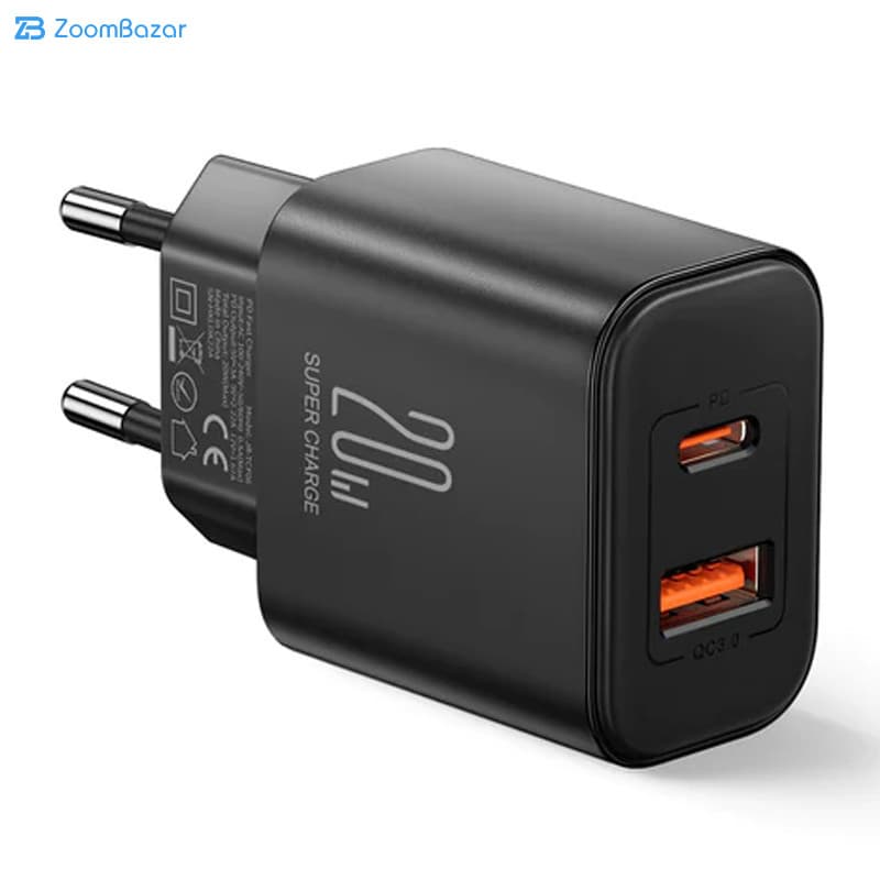 شارژر دیواری 20 وات جوی روم مدل JR-TCF05 — تصویر ۲