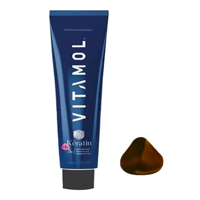 رنگ مو ویتامول سری natural شماره 6 رنگ بلوند تیره