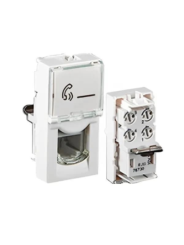پریز کامل تلفن باریک CAT3 دانوب