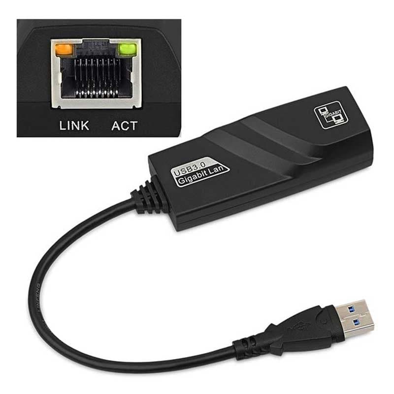مبدل USB 3.0 به شبکه LAN ETHERNET 1000Mbps رویال — تصویر ۴