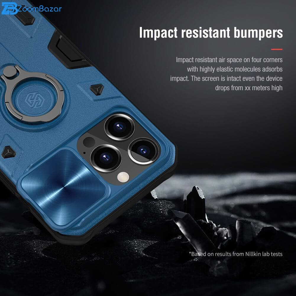 قاب اپل iPhone 13 Pro مدل Camshield Armor نیلکین-Open Box (نقص ظاهری) — تصویر ۵
