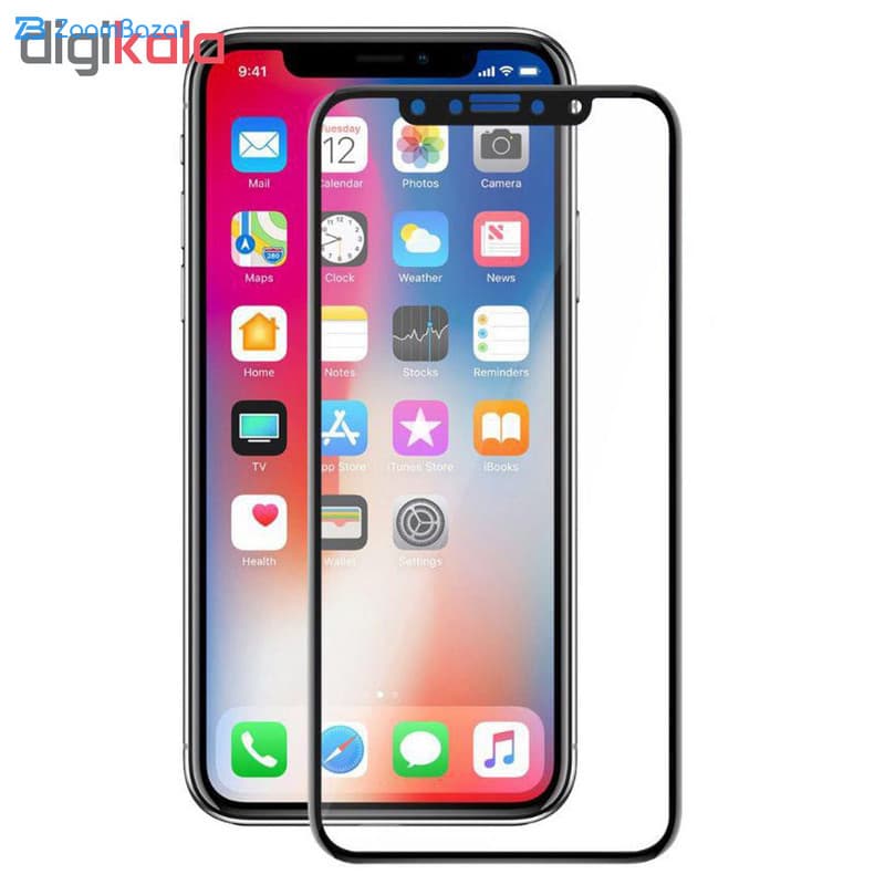 گلس 5D بوف مدل F33 مناسب برای گوشی موبایل اپل Iphone X — تصویر ۳