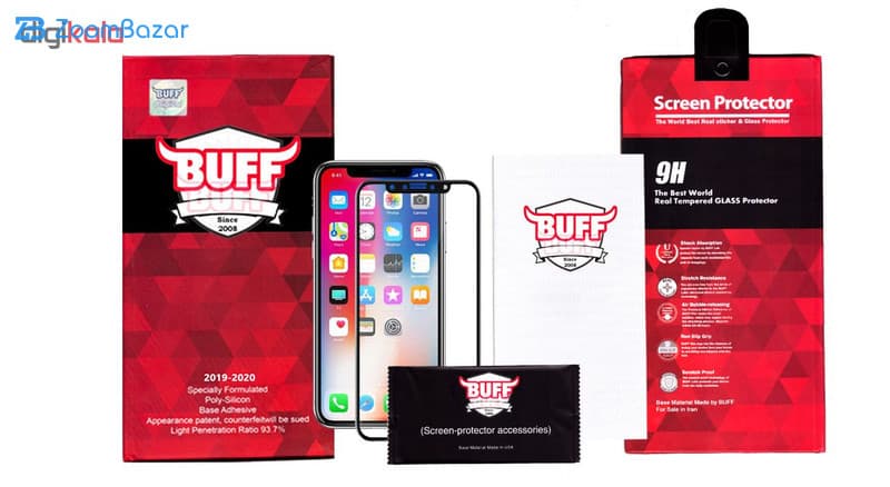 گلس 5D بوف مدل F33 مناسب برای گوشی موبایل اپل Iphone X — تصویر ۲