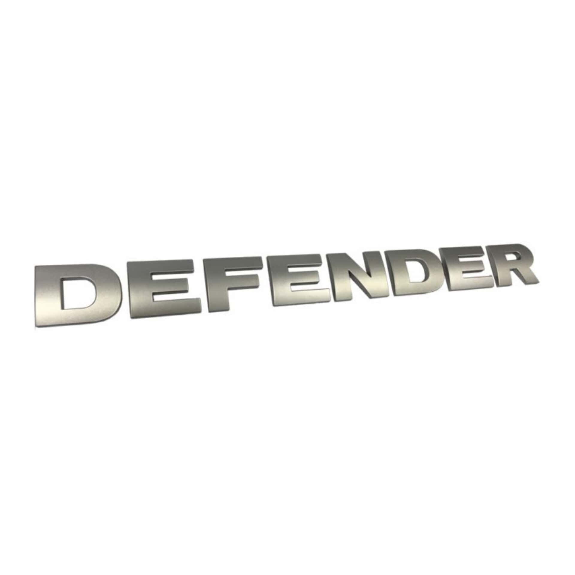 آرم DEFENDER نقره ای