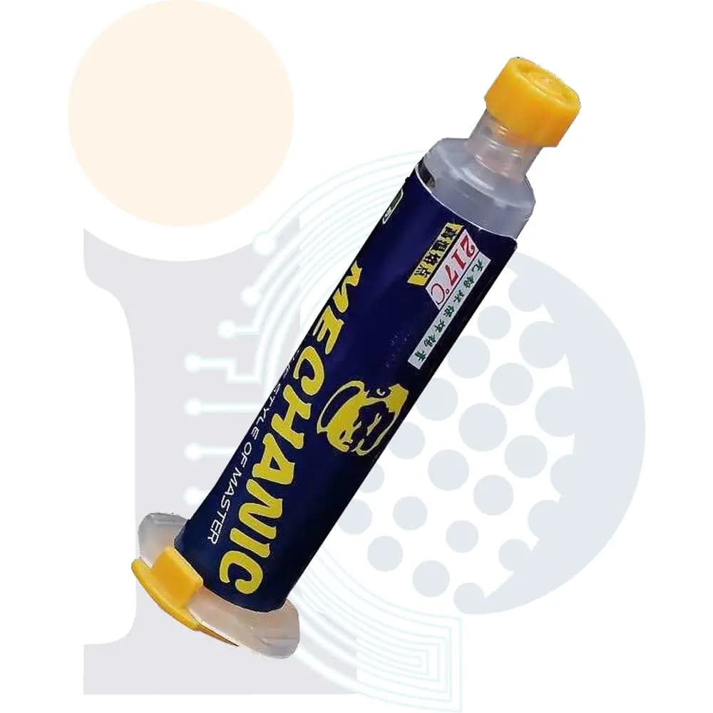 خمیر قلع تیوپی 217 درجه 40 گرمی مکانیک مدل Mechanic V4S35