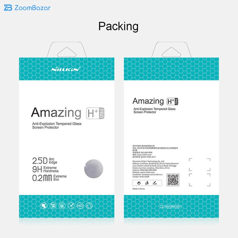 گلس نیلکین مدل Amazing H Plus Pro مناسب برای گوشی موبایل اپل IPhone 12 Pro Max — تصویر ۷