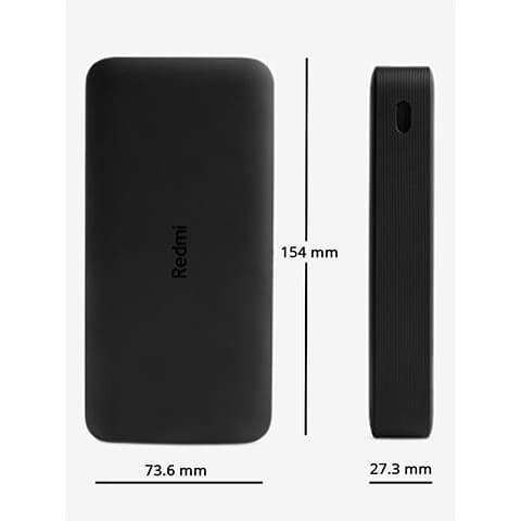 پاور بانک شیائومی Redmi میلی آمپر ساعت 20000 گلوبال — تصویر ۷