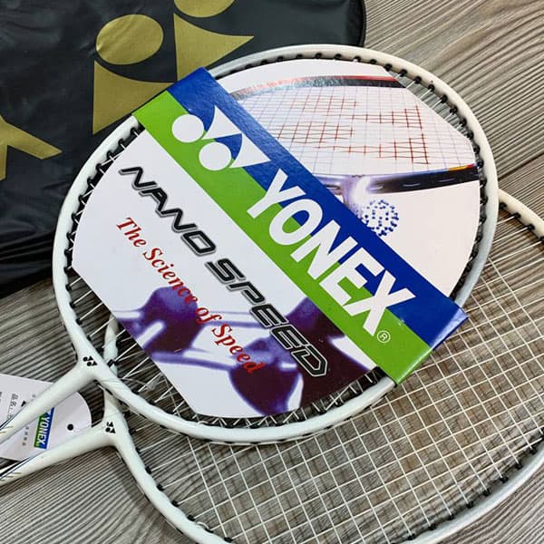 راکت بدمینتون جفتی یونکس (YONEX) همراه با کاور — تصویر ۶