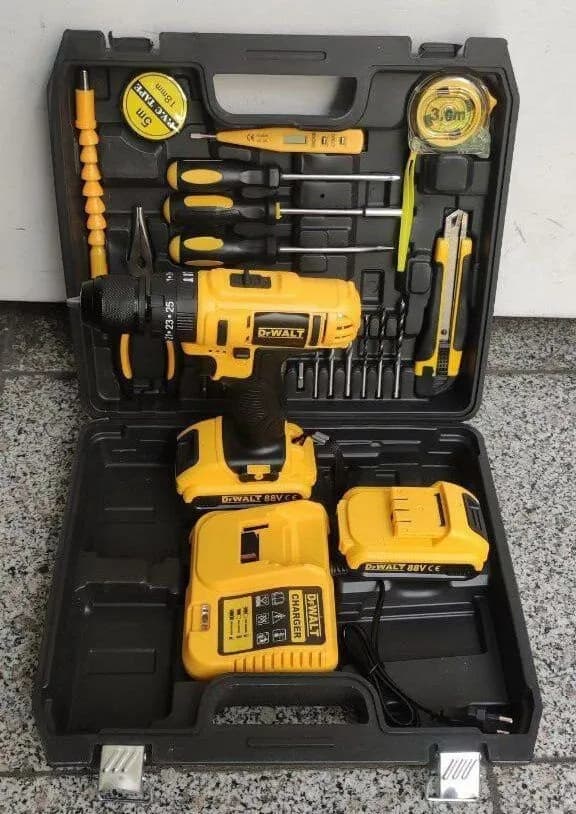 کیت دریل شارژی ۸۸ ولت طرح دیوالت مدل dew-88v — تصویر ۲