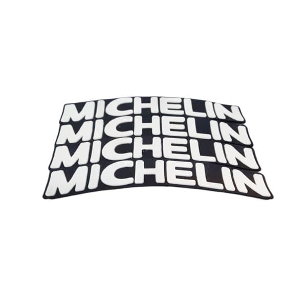 برچسب استیکر لاستیک میشلن ساده MICHELIN (بسته 4 عددی)