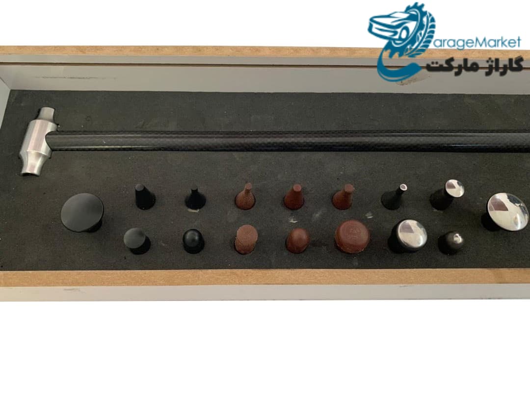 قلم و چکش 16 سر حرفه ای صافکاری پی دی آر مدل SAHRA-GHCH16 — تصویر ۳