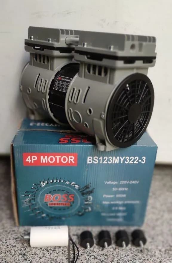 موتور کمپرسور سایلنت 550 وات باس مدل BS123MY322-3